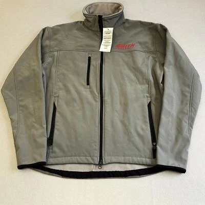 Chaqueta Smith Performance Para Hombre Grande Gris Cremallera Completa Poliéster Resistente al Agua Nueva Con Etiquetas Foto 1 de 4