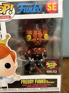 2022 Funko Funday Box of Fun Freddy Funko Darth Maul LE 4000 Blacklight Battle - Imagen 1 de 5