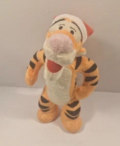 Disney Tigger Christmas Plush Toy 23cm Soft Cuddly Winnie the Pooh - Bild 1 von 10