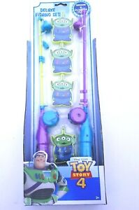 Disney Toy Story 4 Deluxe Fishing Set w 2 Poles Age 2+ Indoor Outdoor Fun NEW