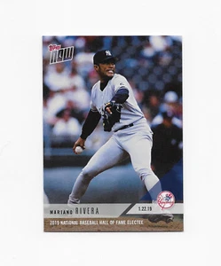 2019 Topps Now #OS63 Mariano Rivera HALL OF FAME Electee New York Yankees /1461 - Picture 1 of 3
