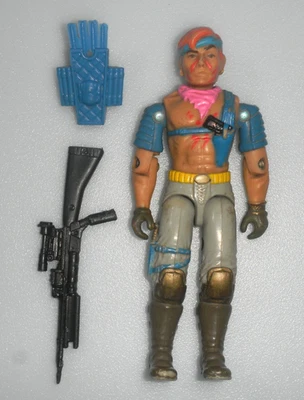 Figura Cobra Dreadnok Zandar v1 1986 100% Completa De Colección G.I. GI Joe 3,75 ARAH Foto 1 de 4