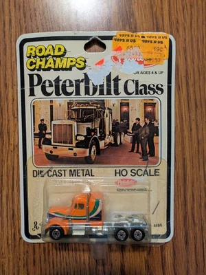 Camión de metal fundido a presión Road Champs clase Peterbilt #6550 escala HO - paquete abierto Foto 1 de 4