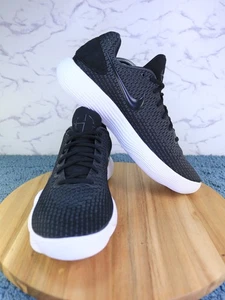 Zapatos de baloncesto Nike Hyperdunk 2017 bajos negros blancos tejidos espuma lunar para hombre EE. UU. 12 - Imagen 1 de 24