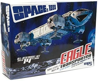 MPC Space 1999 Eagle Transporter 1/72 Scale Plastic Spacecraft Model kit MPC913 - Image 1 of 4