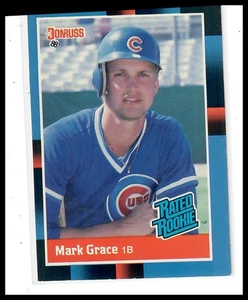 Donruss #40 1988 Mark Grace Chicago Cubs radiocontrol novato - Imagen 1 de 2