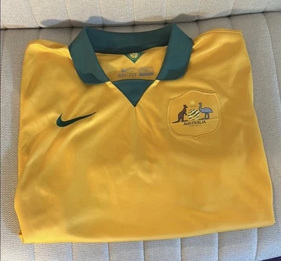 Camiseta de futebol Nike Austrália - Copa do Mundo 2014 tamanho GG - Imagem 1 de 4