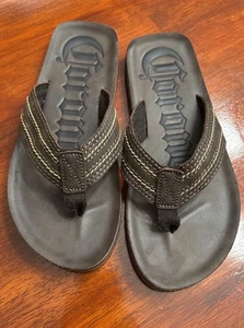 Corona Herren Flip Flop Braun Größe 9 Strand Bier Neuheit - Bild 1 von 9
