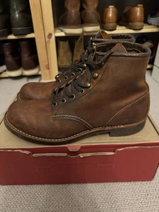 Botas Red Wing 3343 Herrero Cobre Ásperas y Resistentes Reino Unido 8 EE. UU. 9  - Imagen 1 de 7