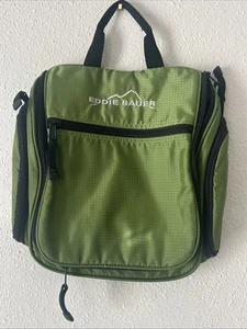 Eddie Bauer Reise Kulturbeutel hängend grün Makeup - Bild 1 von 11