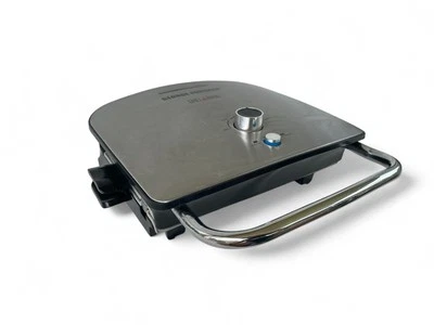 George Foreman Grill & Broil, Stainless Steel Electric Indoor Grill, GBR5750SS - Image 1 of 4