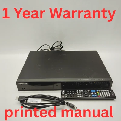 Samsung DVD-SH871M Black DVD Player & DVD HDD Recorder HDMI Cable With Remote - Image 1 of 4