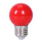 2X(E27 3W 6 SMD LED Energiesparlampe Globe Light Lampe AC 110-240V, Rot K9H1)