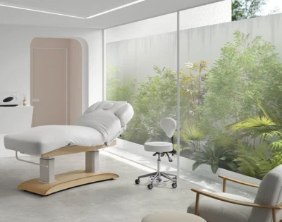 Kosmetikliege Massageliege Wellnessliege Behandlungsliege Praxisliege Elektrisch - Bild 1 von 4