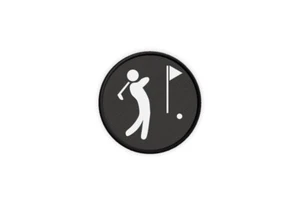 Patch toppe toppa badge termoadesiva golf r1 - Picture 1 of 1