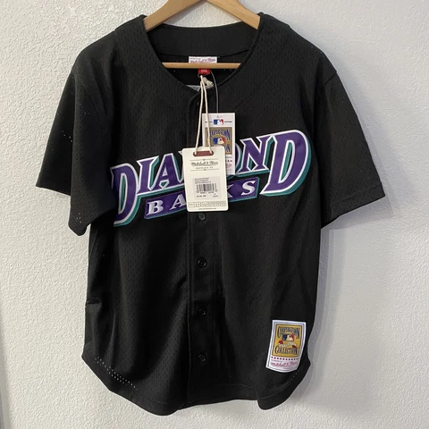 SIZE MEDIUM Mitchell & Ness Arizona Diamondbacks Randy Johnson Authentic Jersey Cover