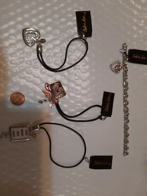 Cookie Lee Lote de 4 Pulsera Corazón y Dijes San Valentín Foto 1 de 4