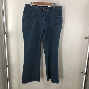 vintage L.A. Blues bootcut denim jeans size 16 - Picture 1 of 5