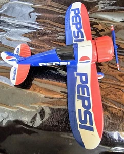 PEPSI-COLA DIECAST METAL COIN BANK 1929 Travel Air Model R Airplane ***No Box*** - Picture 1 of 6