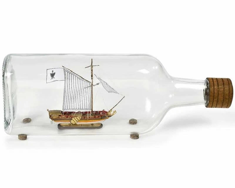 Amati Nave in bottiglia B1350 Golden Yacht 1 300 modellismo