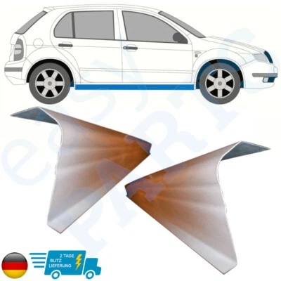 For Skoda Fabia 1999-2007 Sill Repair Panel Lower Part / Pair - Image 1 of 2