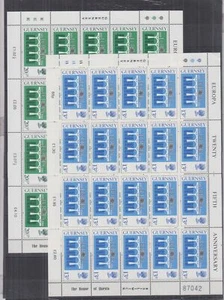 L634. 20x Guernsey - MNH - Europa Cept - Architecture - Bridge - In full sheets - Picture 1 of 1