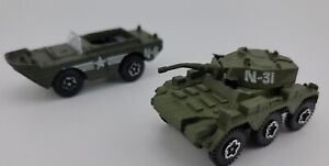 VINTAGE Playart 1:64 Saladin MKII MK2 - Amphibian Jeep  Military Diecast Vehicle