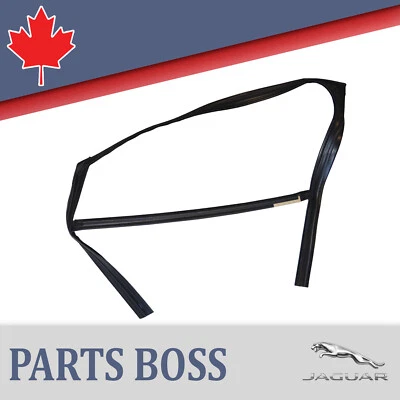 Jaguar XF XJ XJR XJR575 2010-2019 OEM ventana delantera derecha canal moldura de goma Foto 1 de 4