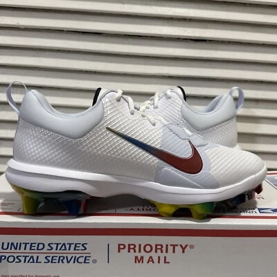 New Nike Force Trout 9 Pro MCS Baseball Cleats White Men’s Size 11.5 FB2908-106 - Image 1 of 4