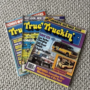 Truckin' magazine, 1983 Volume 2, 3 & 5 Vintage Editions. - Picture 1 of 10