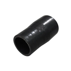 CXRacing Reductor de manguera de silicio negro universal reforzado de 1.5" a 1.25" de 76 mm - Imagen 1 de 1