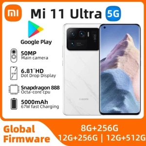 Xiaomi Mi 11 Ultra 128GB 256GB 512GB 5G Unlocked Android Smartphon New Sealed - Picture 1 of 21