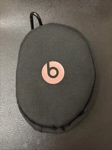 BEATS Case Solo 3 Headphones Black Bag Pink Letter Full Zip - Picture 1 of 10