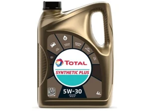 OLIO MOTORE AUTO SYNTHETIC PLUS TOTAL SUPER 5W30 LT 4 API SL/CF ACEA A5/B5 FORD - Foto 1 di 1