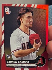 🔥 2023 Topps Big League Corbin Carroll Rookie Super Rare Red Foil #282 Rc Sp 🔥