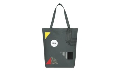 MINI Bolsa de Compras Genuína Gráfica Sage Multicolorida Sem Fecho 80225A51683 - Imagem 1 de 2