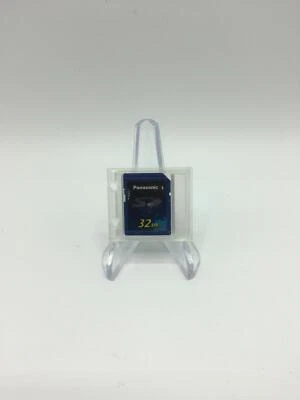 Panasonic 32 MB SD Secure Digital Memory Card - Grade A (RP-SD032BPPA) - Image 1 of 2