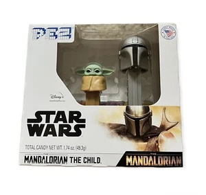 Pez Star Wars The Mandalorian Collectible Baby Yoda Dispenser - Factory Sealed - Picture 1 of 3
