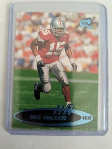 🏆 Press Pass Torquers 1999 azul DEE MILLER RC #45 OHIO STATE BUCKEYES - Imagen 1 de 2