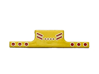 1/64 DCP PARTS YELLOW REAR LIGHTBAR - Image 1 of 2