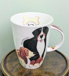2001 Roy Kirkham WALKIES WOOF Fine Bone China Mug: Dogs, 12oz - Picture 1 of 8