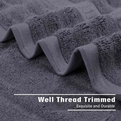 Luxury Bamboo Towels 6 Piece Super Soft Bamboo Cotton Blend  - Image 1 of 4