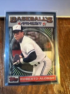 Roberto Alomar 1993 Topps Finest Promotional Samples #88 HOF /5000 - Picture 1 of 6