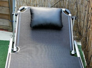 Nackenkissen Karawunzlator 40x25 cm m. Gegengewicht Nackenstütze Kunstleder - Bild 1 von 9