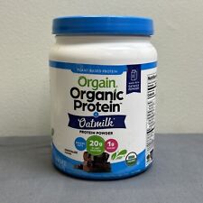 Orgain Organic Chocolate Plant Protein Oat Milk Powder 16.9 oz