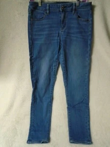 American Eagle Jeans Next Level Stretch Jegging Womens Sz 10 Med Wash - Picture 1 of 11