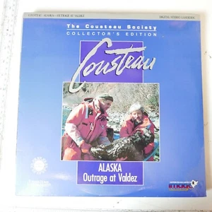 Cousteau Alaska Outrage At Valdez LD Laserdisc Laser disc Ultra Rare Free Ship - Picture 1 of 2