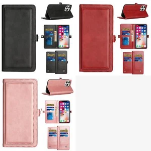 For OnePlus N300 5G Wallet Premium PU Vegan Leather Card Holder Money with Strap - Photo 1 sur 6