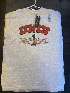 Vintage Neu mit Etikett UNLV Runnin Rebels T-Shirt XXL 1990 NCAA Basketball Final Four 90er - Bild 1 von 10