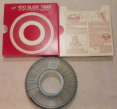 Vintage Slide Tray With Slides - Image 1 of 4